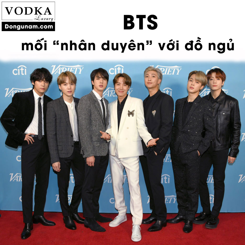 Bạn có biết mối “nhân duyên” của BTS với đồ ngủ ?