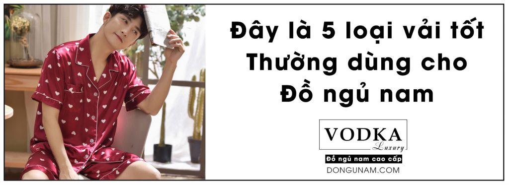 vải cho đồ ngủ nam