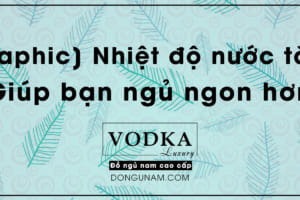 [Infographic] Nhiệt độ nước tắm nào giúp bạn ngủ ngon hơn?