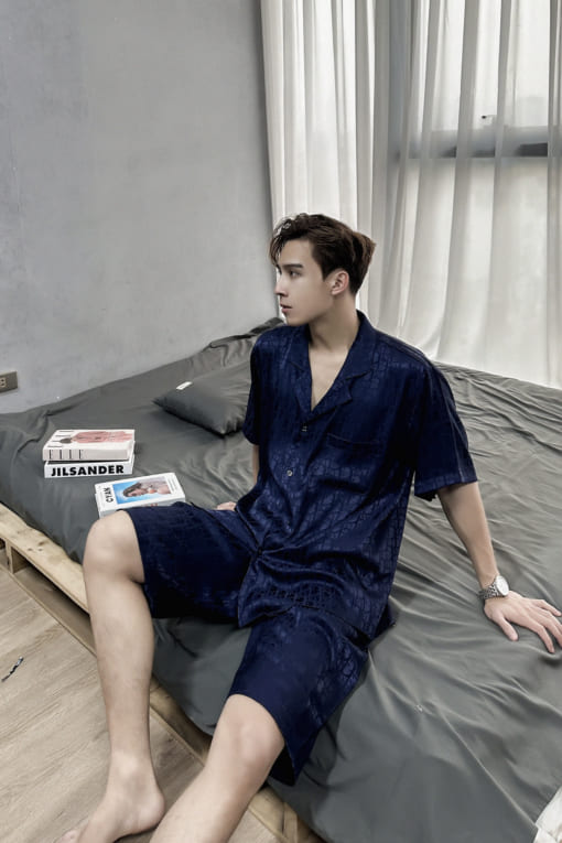 Bộ Đồ Ngủ Pijama Lụa Satin Cao Cấp D02 - Vodka Luxury - Ảnh 4