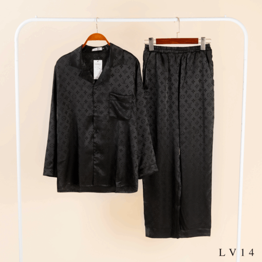Bộ Đồ Ngủ Pijama Lụa Satin Cao Cấp LV14- Vodka Luxury - Ảnh 5