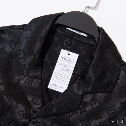 Bộ Đồ Ngủ Pijama Lụa Satin Cao Cấp LV14- Vodka Luxury - Ảnh 3