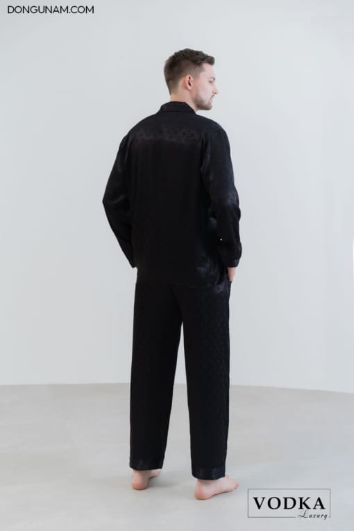 Bộ Đồ Ngủ Pijama Lụa Satin Cao Cấp LV14- Vodka Luxury - Ảnh 10