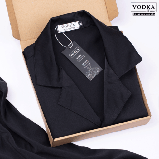 Đồ Ngủ Nam Pijama Lụa Ngọc Trai Cao Cấp T14 - Vodka Luxury - Ảnh 5