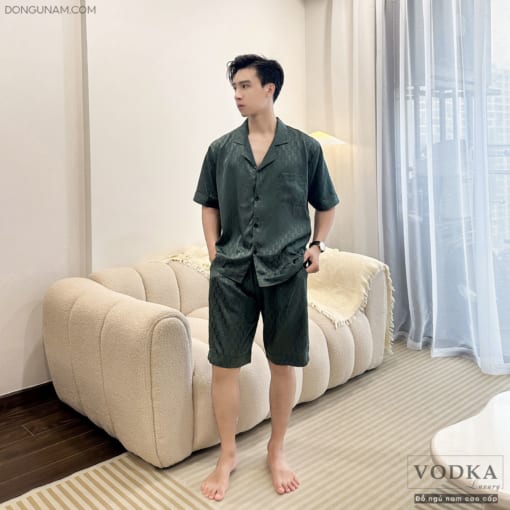 Bộ Ngủ Lụa Gấm Cao Cấp G06 - Vodka Luxury - Ảnh 3